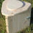 - toilette seche camping pliable transportable en bois avec valise de transport