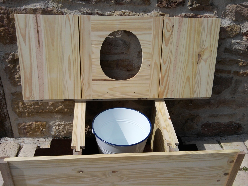 kit toilette seche pour cabane ou wv d'interieur